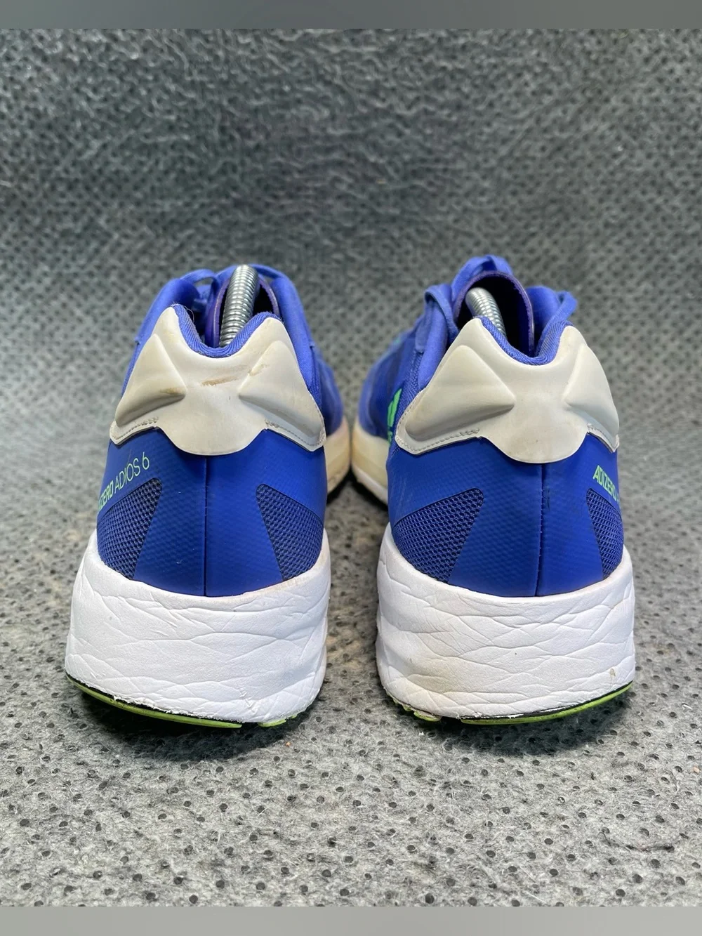 Adidas Adizero Adios 6 Blue Running Shoes Size 12 Men’s
